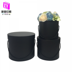 Round box for flower