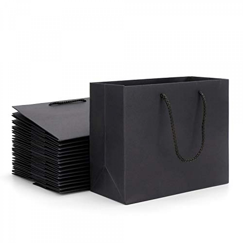 Black paper bag