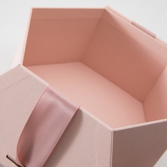 Pink flower box