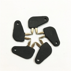 heavy construction machinery equipment replacement master key cat 8H5306 ignition key for Caterpillar