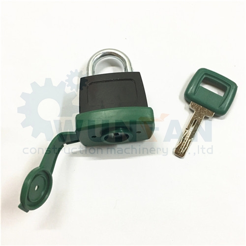 Heavy Equipment volvo Padlock with Laser Key SH060611 Pad Lock with 11039228 key