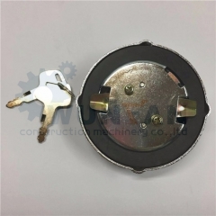 Excavator  Cover Fuel Cap R200 engine E131-1038 fuel tank cap for hyundai engine