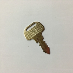 Clé d'allumage pour équipement lourd 393 key 18510-63720 pour tracteur Kubota