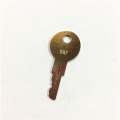 Chave de ignição da chave jlg 587 do equipamento pesado da máquina escavadora 7012587