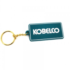 Excavator Heavy Equipment machinery rubber key chain for catterpillar komatsu hitachi kobelco