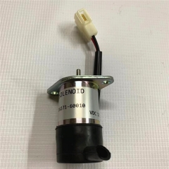 Excavadora Yanmar 3TNE88 Motor piezas de repuesto AM882277 119629-66801 solenoide de parada