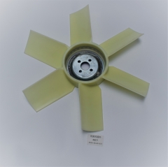 high quality excavator hitachi 4BD1 Engine spare parts 6 blade Cooling Fan Blade
