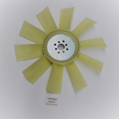 high quality excavator isuzu 4LE1 Engine spare parts 10 blade Cooling Fan Blade