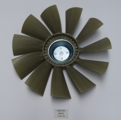 high quality excavator 4M40 Engine spare parts 11 blade Cooling Fan Blade