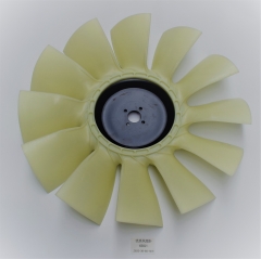 high quality excavator Isuzu 6BG1 Engine spare parts 12 blade Cooling Fan Blade with size 620*36*60