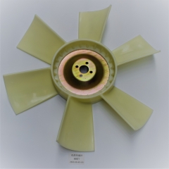 high quality excavator Isuzu 6BG1 Engine spare parts 6 blade Cooling Fan Blade with size 620*36*60