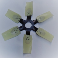 high quality excavator 6D22 Engine spare parts 6 blade Cooling Fan Blade
