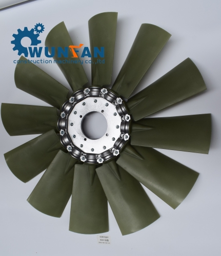 high quality excavator hitachi 6HK1 Engine spare parts 12 blade Cooling Fan Blade Z850-108-128