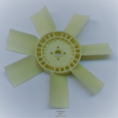 high quality excavator 6D31 Engine spare parts 7 blade Cooling Fan Blade with size 600*34*72