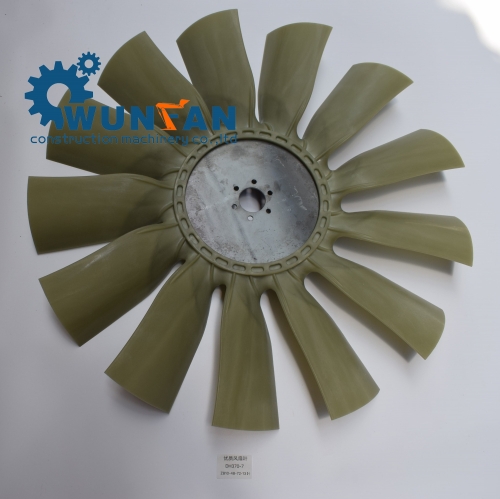 High quality excavator Doosan DH370-7 Engine spare parts 12 blade Cooling Fan Blade Z810-48-72