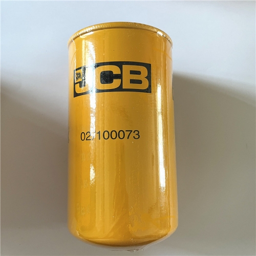 Hot sale good quality Excavator JCB engine 02100073 oil filter