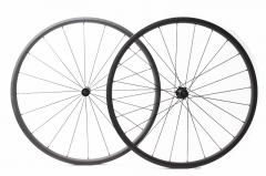 Kaze Rim Brake Carbon-ti built tubeless wheel set 20H/24H