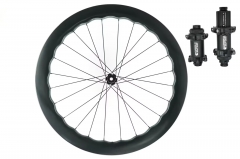 2023 New Wave road disc brake wheels 30mm 35mm 45mm 50mm 55mm 60mm deep Carbon-ti HUB 24H/24H