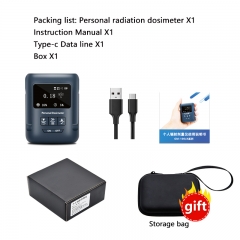GM-100 personal dosimeter, radiation dosimeter, gamma dosimeter, X-ray leak meter