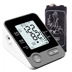 AOJ-30B Automatic Digital Arm Blood Pressure Monitor for Home Use (Black)