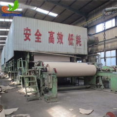 Fourdrinier kraft paper making machine