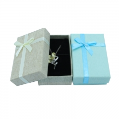 Necklace Paper Gift Packaging Box With foam inserts inside