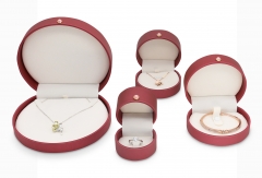 Wholesale factory price fashionable necklace box set best selling women jewelry storage box