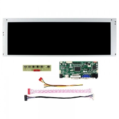 14.9 inch 1280X390 LCD Screen LTA149B780F with HDMI DVI VGA Audio LCD Controller Board M.NT68676, fit for Arcade Machines/DIY displays/Car Monitor/Digital Marquee/Gauge Cluster