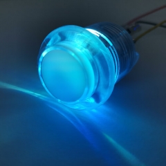 5V RGB LED Illuminated Button (30mm)