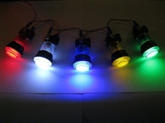 Translucent Illuminated Arcade Button