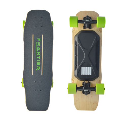Waterproof Dual Hub Motor Power Electric Skateboard E Board Offroad With Wireless remote controle 28"