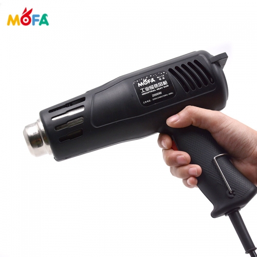 High power adjustable temperature electric heat gun with CE air gun hot