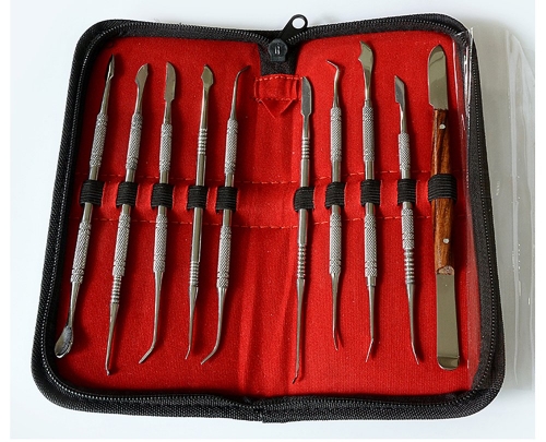 MOFA best selling Stainless Handle clay pottery tools set