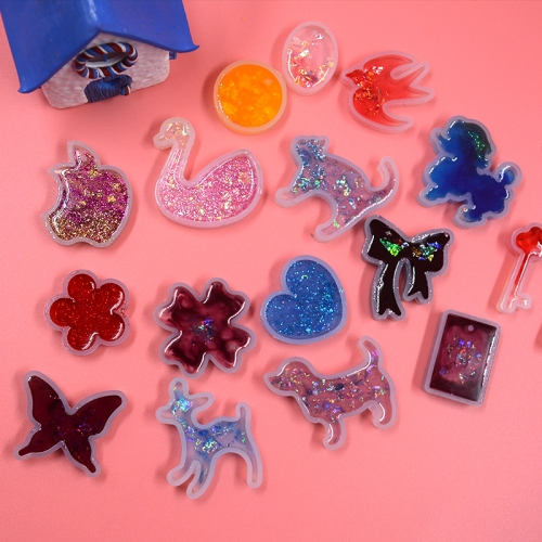 MOFA DIY Handmade Accessory Silicone Mold In 18 Designs For Jewelry Craft Decoration UV resin