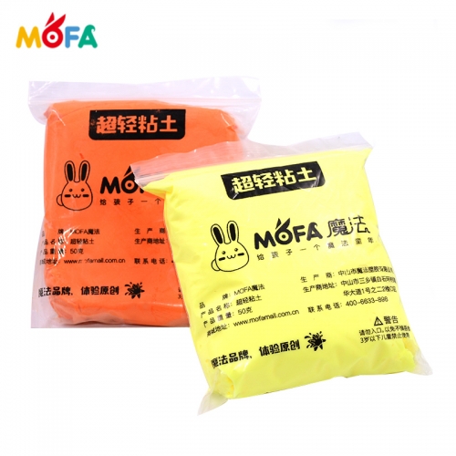 MOFA DIY 24 Colors Sculpting 3D Air Dry Clay 500G Paper Modeling Clay