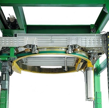high speed ring type pallet wrapping machine