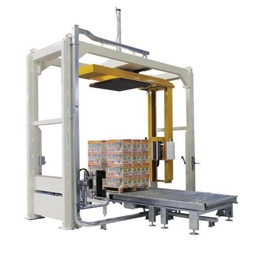 Five advantages of choosing a rotary arm pallet wrapping machine