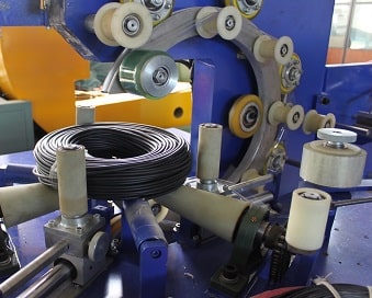 cable coil wrapping machine