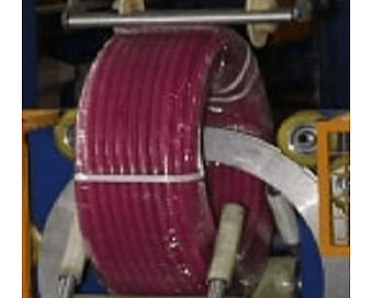 hose roll wrapping packing machine