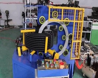 hose coil packing machine