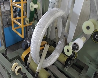 wrapping packing machine for wire coil