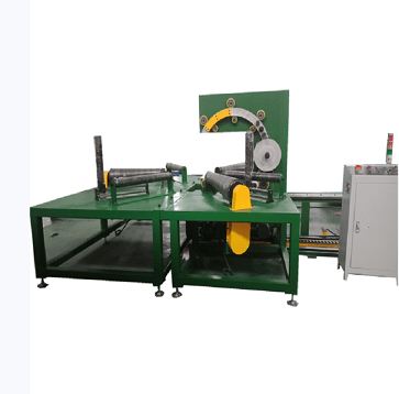 steel wire coil wrapping machine