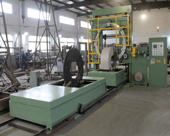 metal roll wrapping packing machine