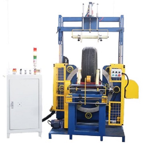 An economical machine model of tire wrapping packing