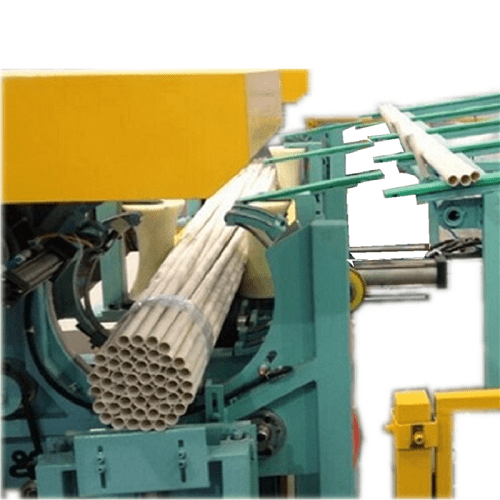 Auto Pipe Bundling And Strapping Packing System