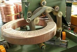 Copper coil packing machine in horizontal stretch wrapper