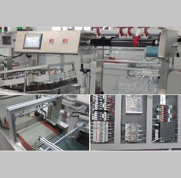 L bar sealing shrink wrapping machine for packing pharmaceutical 