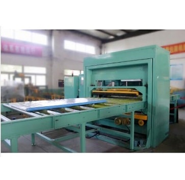 glass door stretch wrapping machine