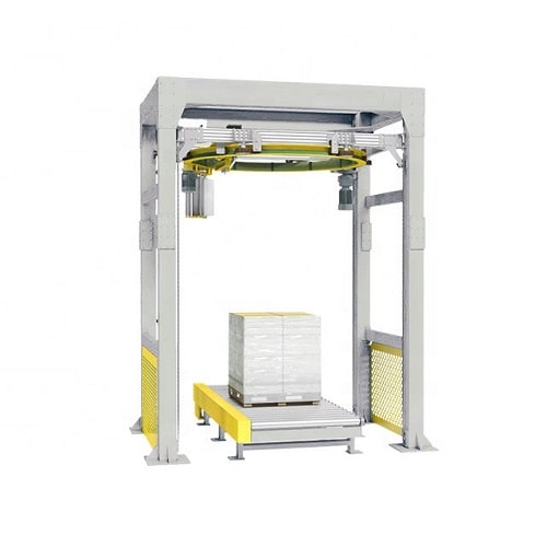 Orbital ring pallet wrapper-the high speed pallet packaging machine