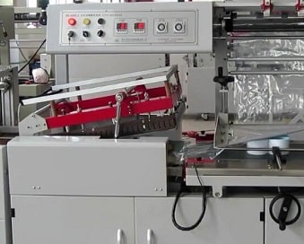 L bar sealer shrink wrapper machine for bundle shrink packaging